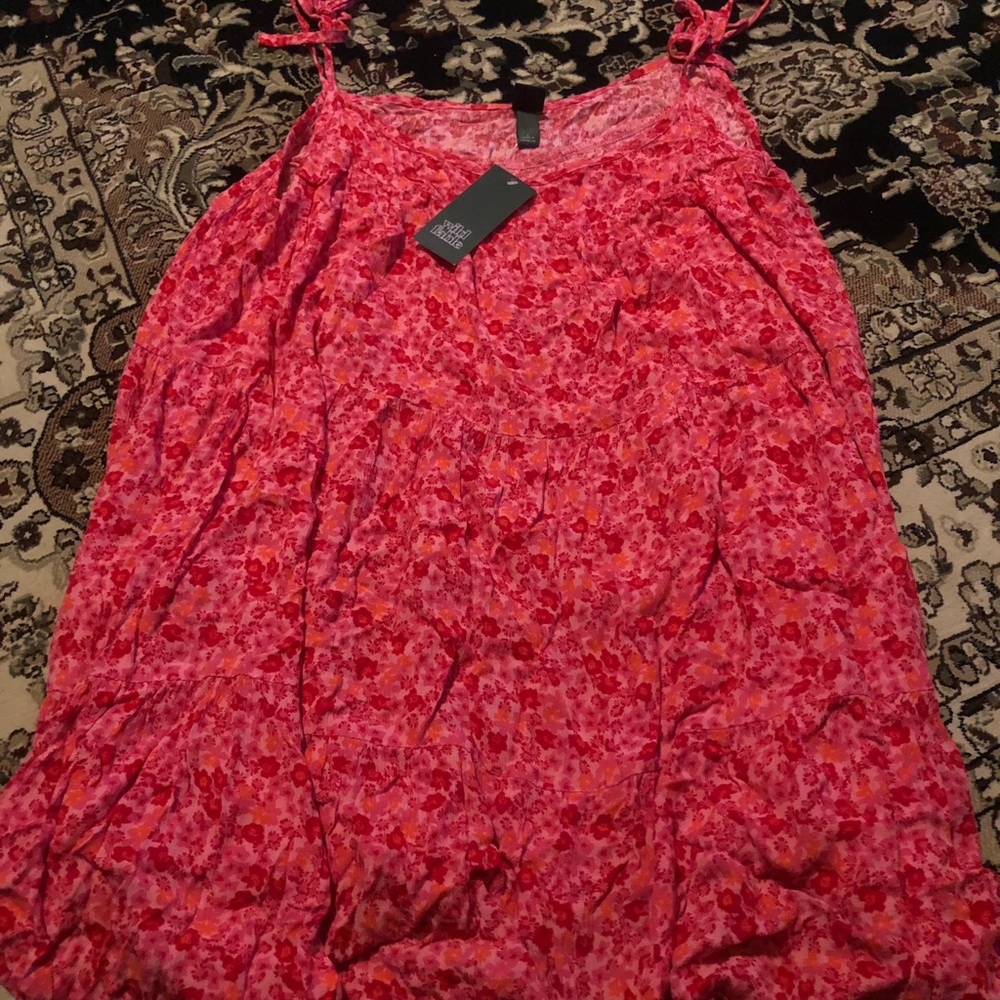 Pink dress/swim suit cover